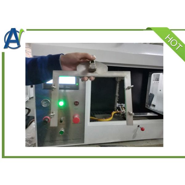 Ignitability and Single Flame Source Test Equipment by DIN 53438 and DIN 4102-1