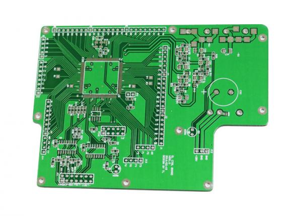 Quality Lightweight 94v0 PCB Board Green Mask Rogers 5880 0.254mm 0.2mm Hole Size for sale