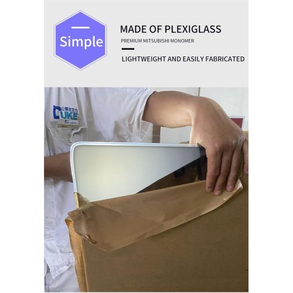Fire Resistance Day Night Acrylic Sheet Impact Resistant