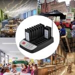 16 Pagers Pager System Up To 98 Buzzers Wireless Call System With Vibration