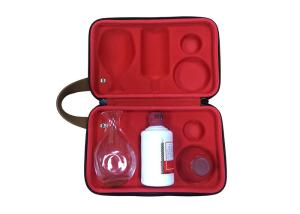 Buy cheap Customized Cute Portable Wine Case Custom EVA Case Fit Wine and Bottle Inside Protective product