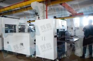One Time Finish Non Woven Box Bag Making Machine With Handle Sealing Attached