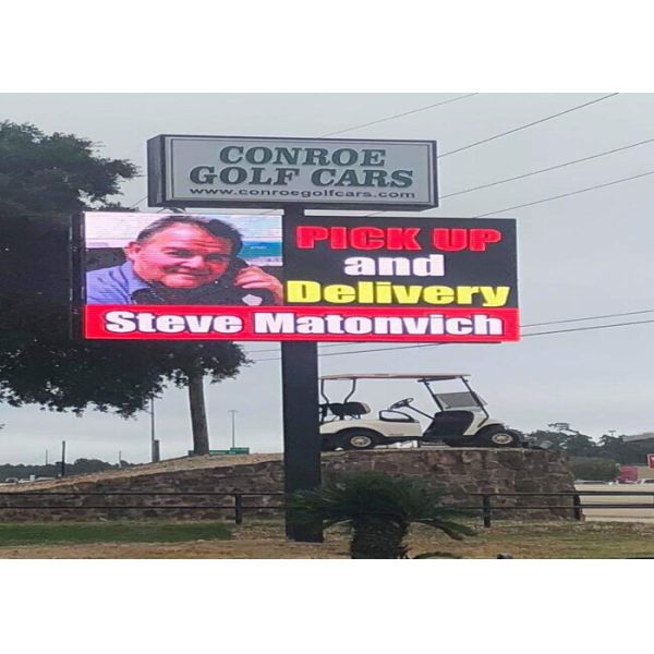 SMD 2727 P8 Front Service LED Display Nationstar Outdoor Front Access 1920Hz