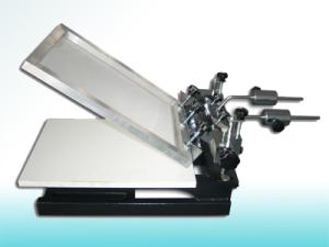 China PCB assembly manual screen printer, manual stencil printing on sale