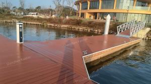 Buy cheap Finger Floating Dock Design Marine Aluminum Structure HDPE Floating Dock Pier product