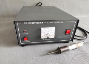 China Triangle Packaging Tea Bag 28khz Ultrasonic Spot Welding Machine With Analog Generator on sale