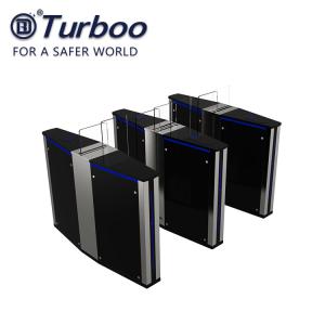 Buy cheap New bi-direction security turnstyle automatic glass sliding gate for Office building with 550mm width product