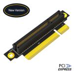 Reverse 90 Degree PCI-E 3.0 8X Slot To PCIe X8 Adapter Riser Card For 1U Server