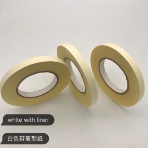 China White Acetate Cloth Tape Easy Punching Acrylic Glue Single Coated on sale
