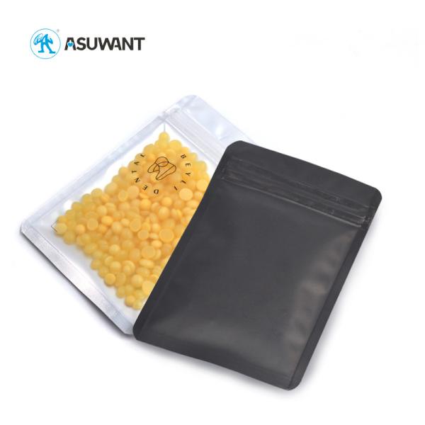 Quality VMPET CPPAL Smell Proof Zipper Pouches Clear Window Aluminum Foil for sale