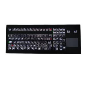 Buy cheap 108 Keys Ruggedized Industrial Membrane Keyboard OMRON Switch Technology With Backlight product