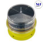 Solar Power LED Warning Waterproof Solar Airfield Light Tower Light Awl Aircraft