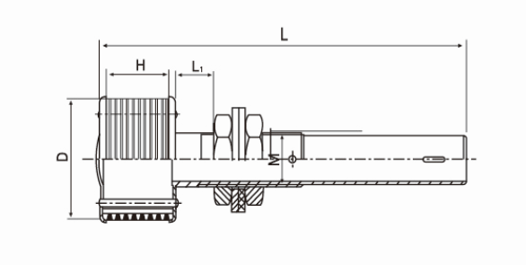 316L Stainless Steel Johnson Screen Filter Nozzle For Water Treatment Equipment