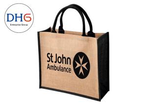 China Large 100 Decorating Canvas Tote Bags Silk Screen Printed Handled Simple Style on sale