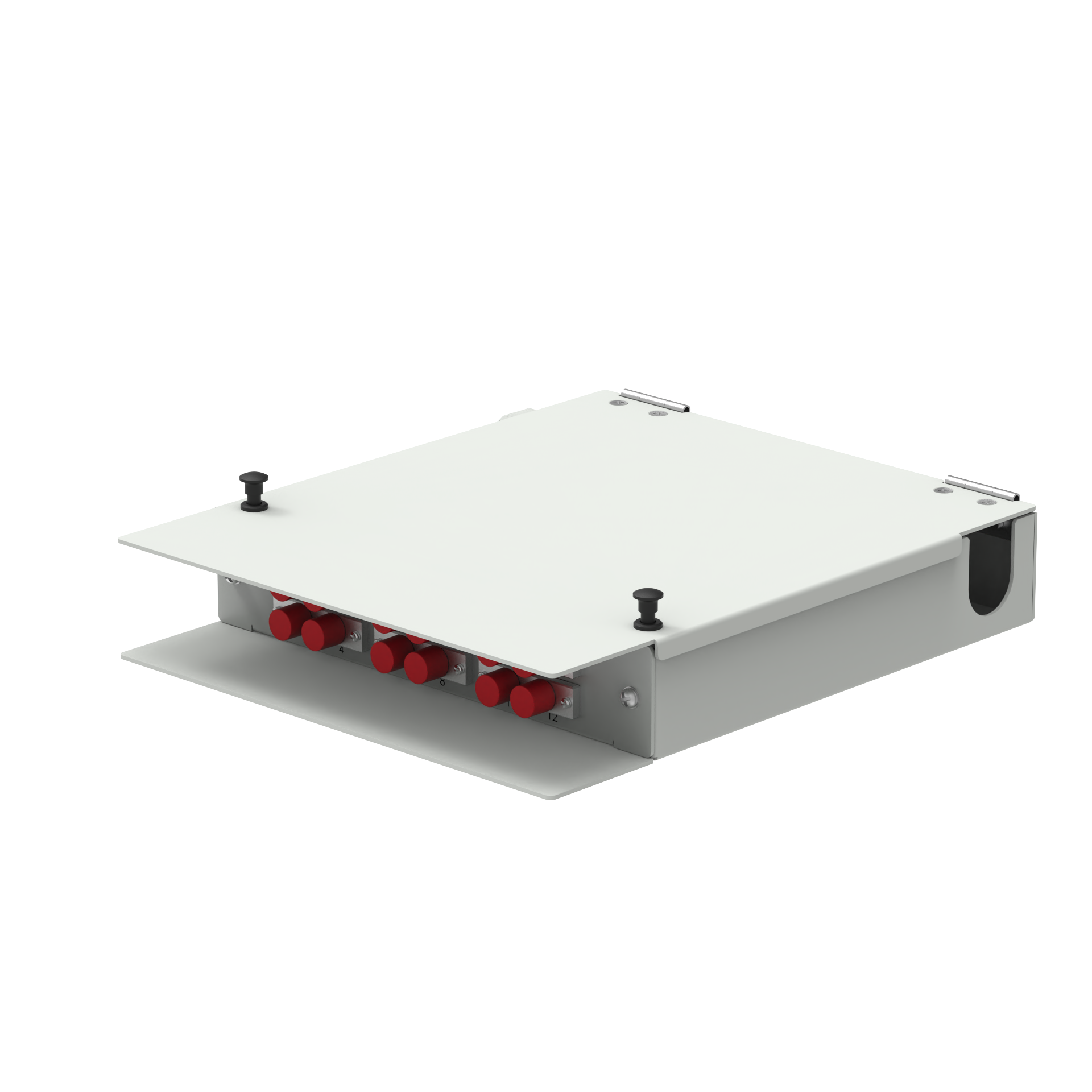 ODN Network 12 Cores FC UPC Fiber Optic Distribution Box Used for FTTH/FTTX Terminal