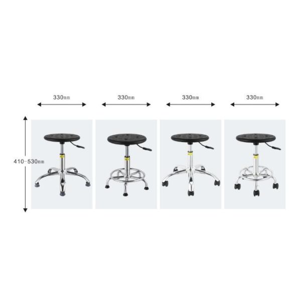 Adjustable Anti Static ESD Chair PU Foam