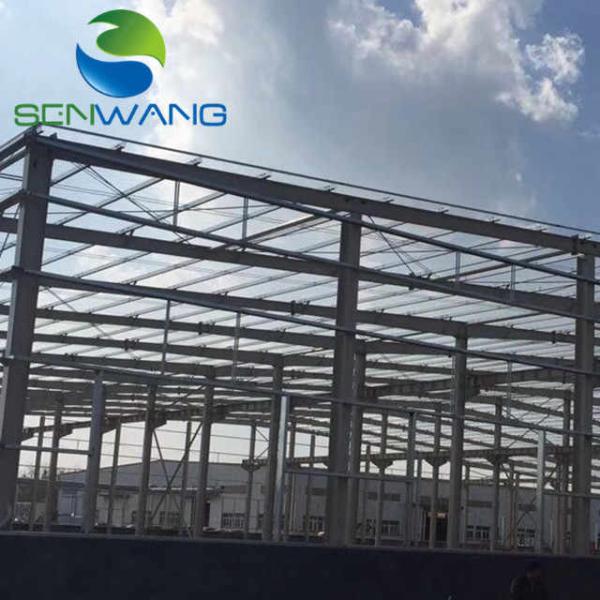 Quality Bolted / Welded Prefabricated Steel Structures Custom Widths 4.2m-7.35m for sale