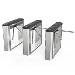 Automatic High Security Turnstile Gate RFID QR Code Reader Tripod Turnstile For Entrance