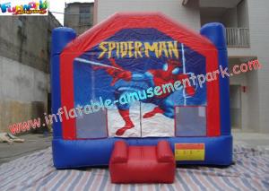 China Kids Indoor or Outdoor Spiderman Commercial Inflatables Bouncy Castle House for Hire on sale