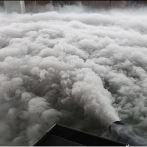 Water Based Smoke Machine 3000W , DMX Remote Water Low Fog Machine 3000w