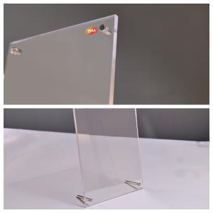 Buy cheap Acrylic Photo Frame With Stand Countertop Lucite A5 Picture Display product