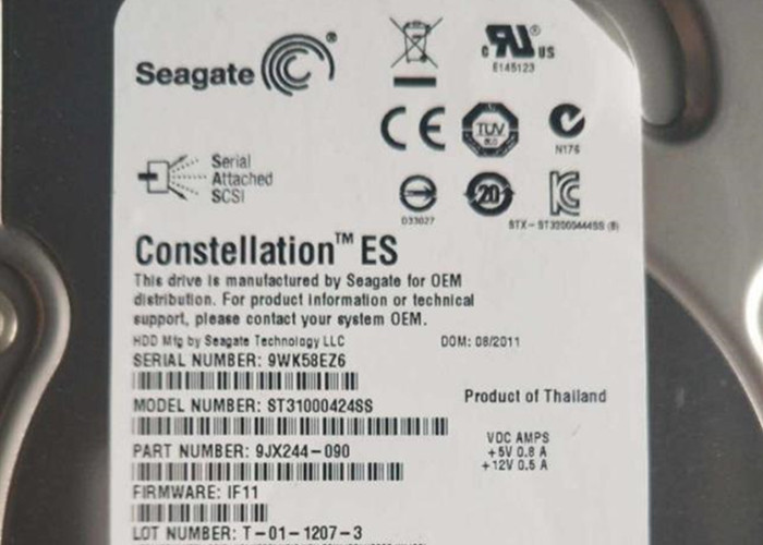 1TB 7.2K SAS Server Hard Disk CA07237-E110 CA07237-E410 New Condition