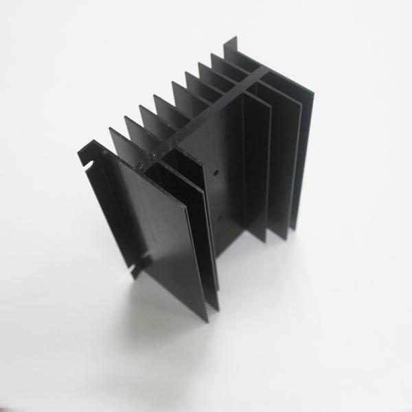 Quality Light Weight Anodizing Black Heat Sink Thermal Heat Dissipation for sale