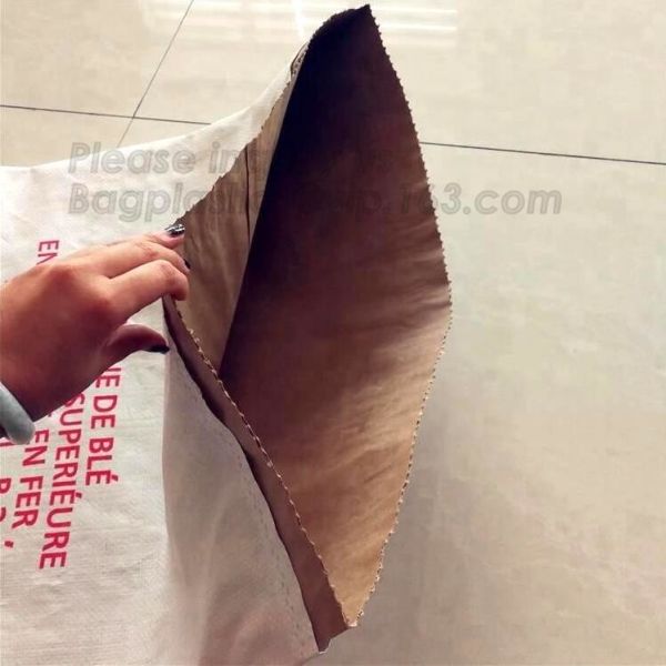 PET FOOD, horse feed bag, animal feed bags, chemical industry agricultural food grade colored kraft paper bag, 25kg pape