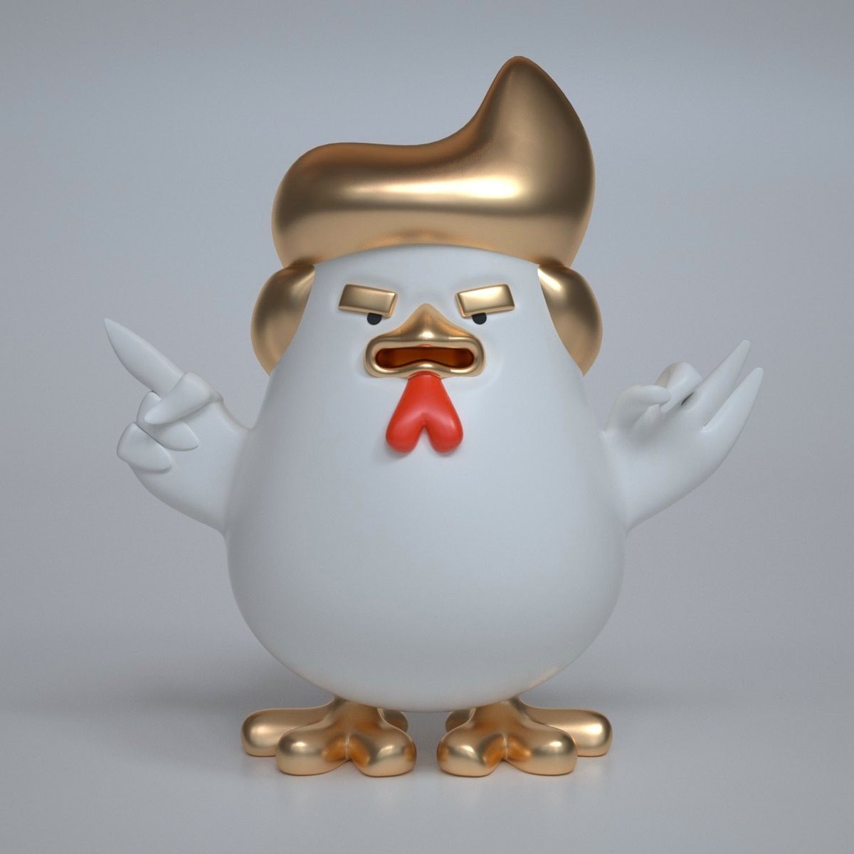 sourvenir craft figurine toll doll of dolnald trump as decoration office craft