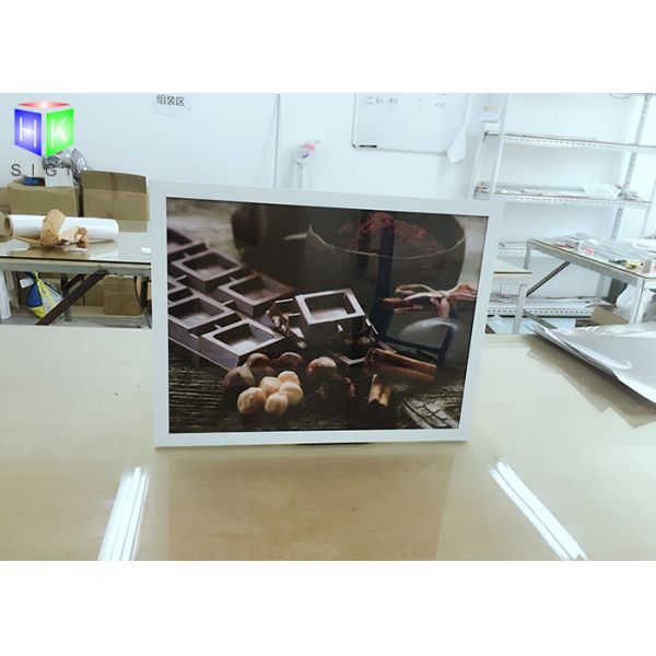 Picture Poster Frame Light Box A3 Aluminum Wall Mounted For Movie Poster