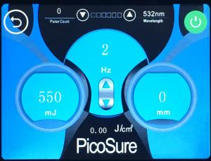 Portable Q-switch tattoo removal system PicoSecond / Picosure / Picosecond laser