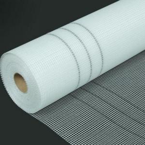 Corlorful sticky and soft fiberglass net used for construction material on the EPS