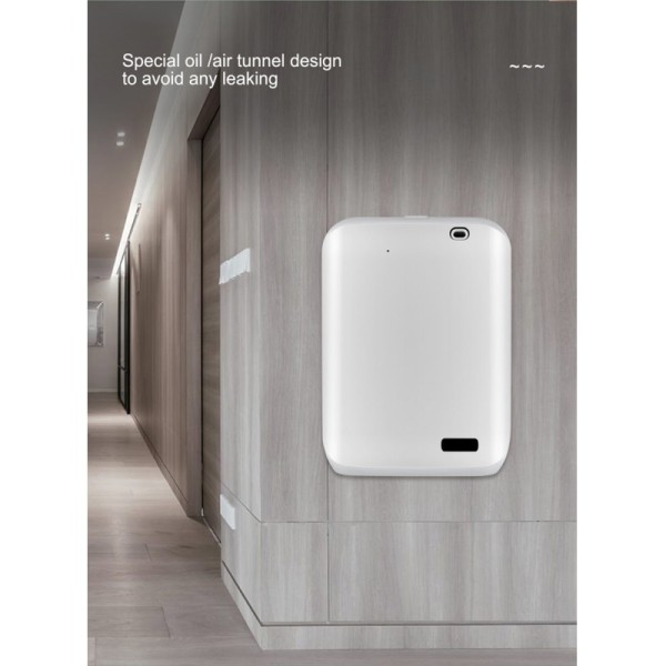 Bluetooth Wireless Aroma Diffuser with 150ml Oil Capacity and Wall-mounted Installation