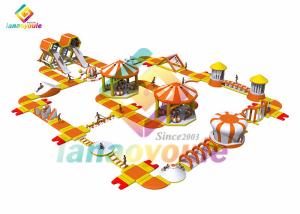 China 0.6mm Inflatable Floating Water Park For Outdoor Playground on sale