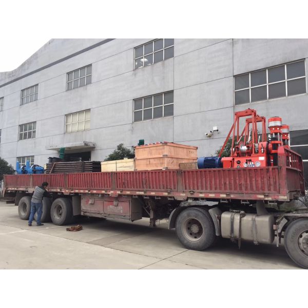 Exploration Core Drill Rig Diamond Bit Various Chassis 150-75mm Hole Diameter