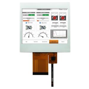 Buy cheap 3.5&quot; TFT LCD Touch Screen Display RGB 320x240 Landscape 54 Pin With Capacitive Touch Screen product