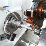 4 Axis Hydraulic System Cnc Vertical Lathe Compact Cnc Lathe With Mini Turning
