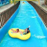 Customized Color High Speed Slides Platform Height 7-18 Meters