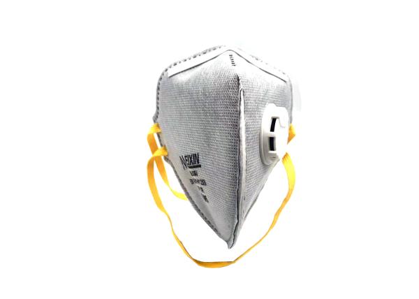 Quality Comfortable Disposable Valved Dust Mask Adjustable Aluminum Nose Clip for sale