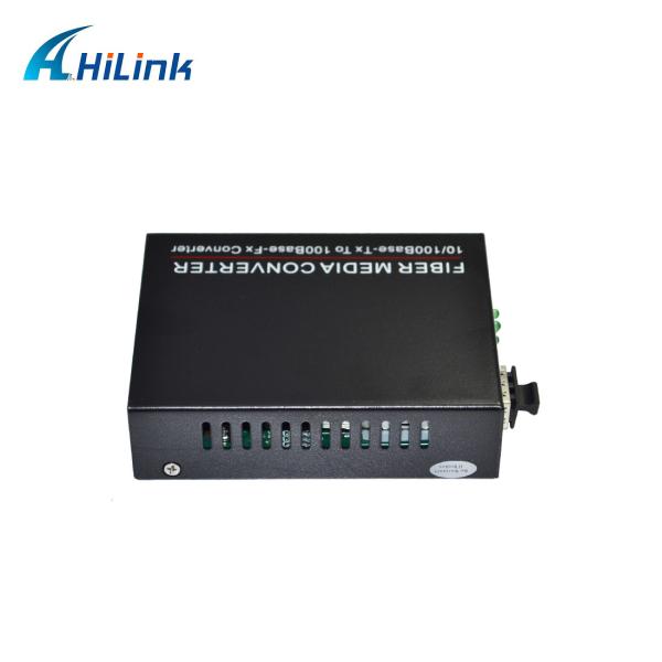 10/100M Tx To 100M SFP Media Converter Plug And Play For Point To Point Fiber Network