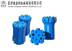 China Gold Color Thread Button Bit ISO Approved For Geotechnical Borehole Drilling on sale