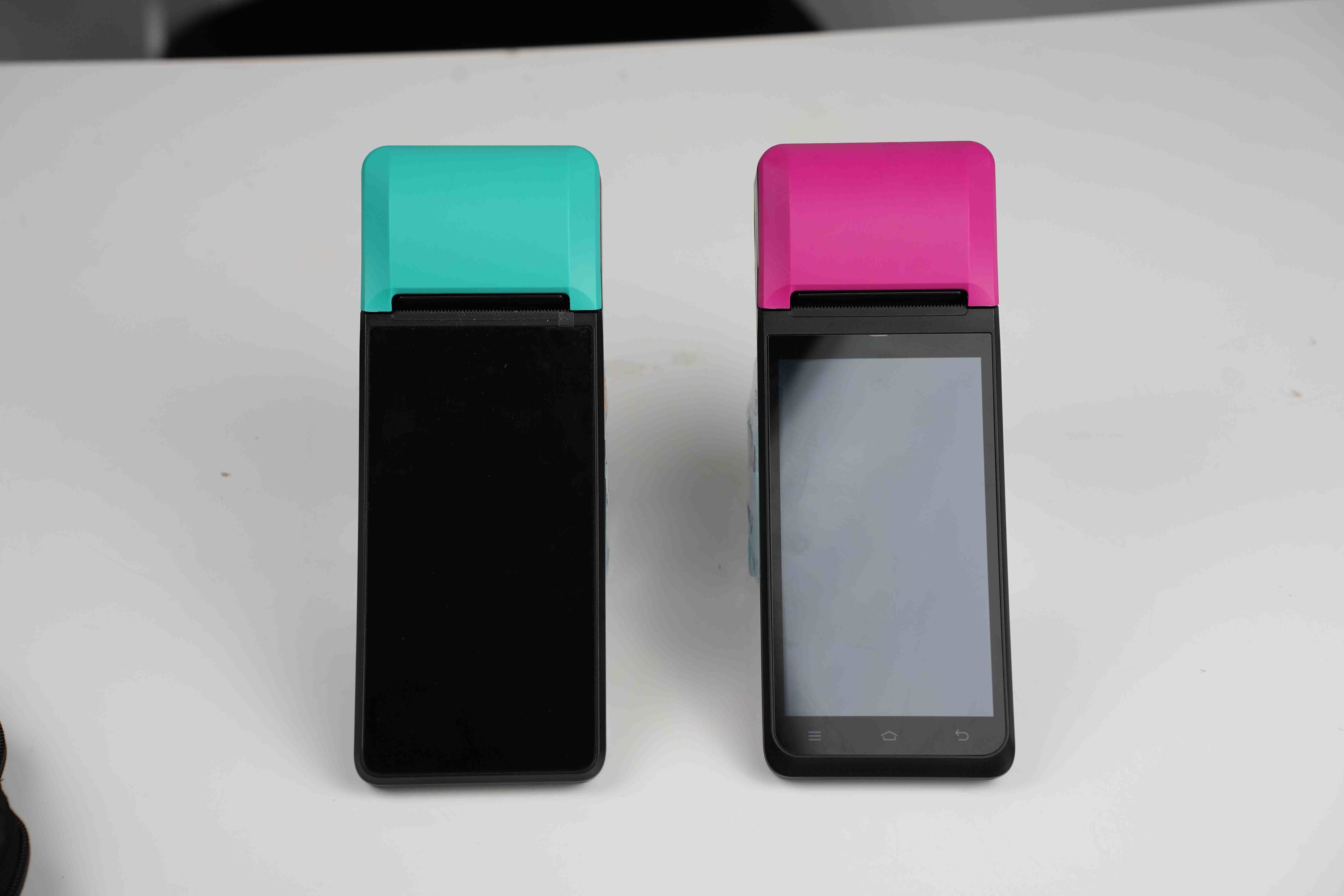 6 Inch Screen Display All In One Touch POS Offer Free SDK Mobile Pos Terminal With Printer