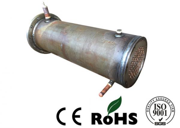 Quality Water Type Marine Tube Condenser Evaporator Heat Exchanger R410A Refrigerant for sale