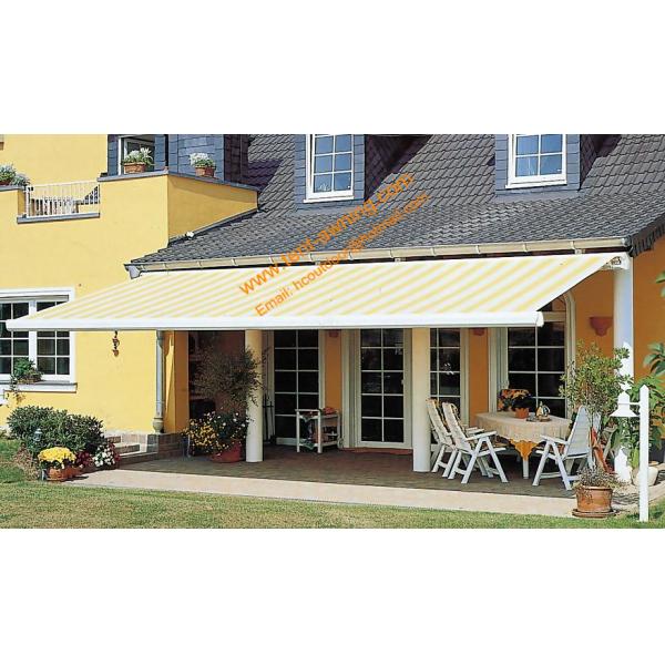 Durable Motorized Remote Control Retractable Half Cassette Awning