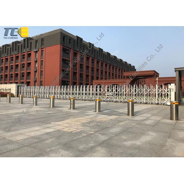 3S Fall Time Anti Corrosion Hydraulic Bollards Main Gate Entrance Security Barrier
