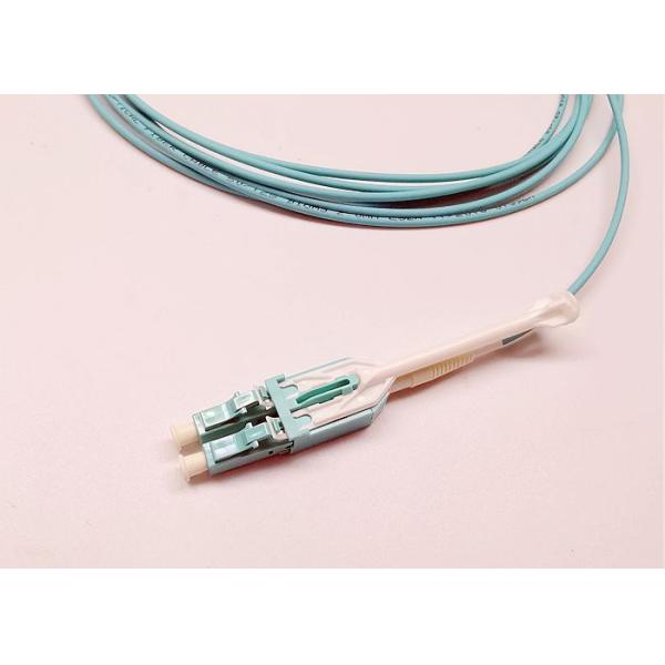 OM3 3M Multimode Fiber Optic Cable , Multimode Optical Cable With Push Pull Tab