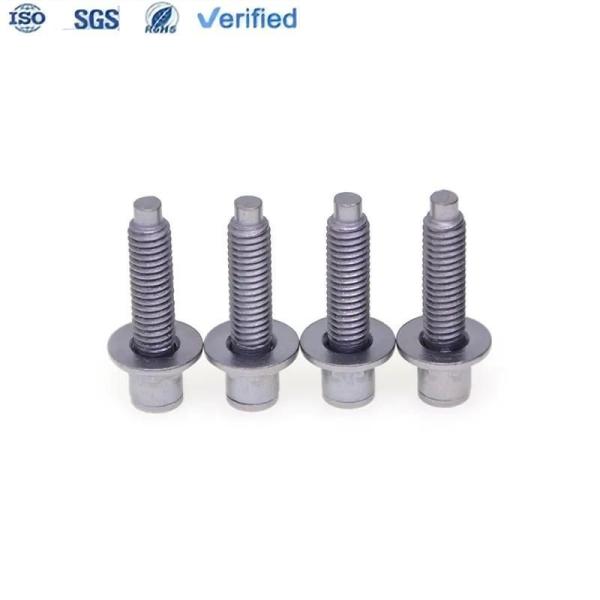 Quality Factory Custom M6 Non-Standard Bolt with Hexagon Rivet Nut Carbon Steel Zinc Nickel Alloy Bolt for sale