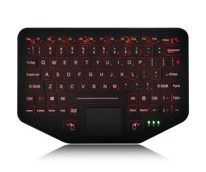 Buy cheap Rugged Vehicle Keyboard With Touchpad Backlit Scissor Switch Desktop product