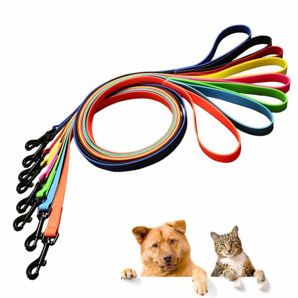 Quality PVC Waterproof Dog Lead Anti Dirty 8 Colors Optional OEM ODM Available for sale