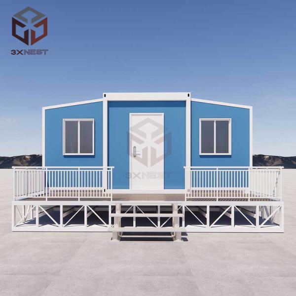 Temporary Or Permanent Housing Expandable Double Wing Container House Has You